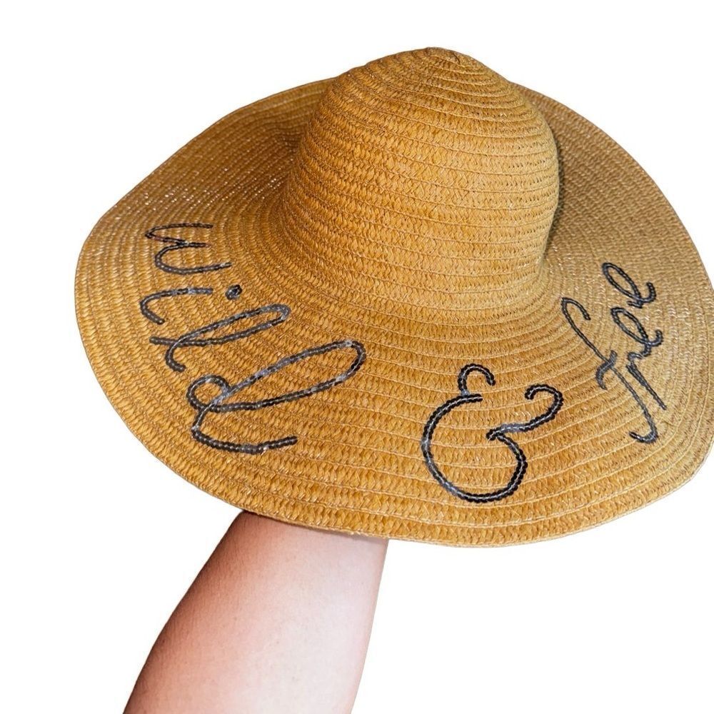 Rampage 'Wild & Free' Beautiful Straw Hat - One Size